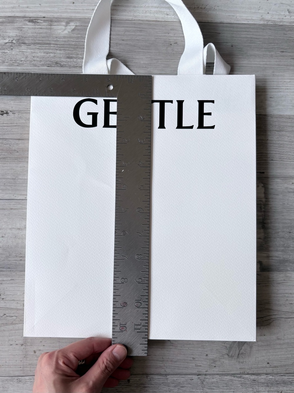 Gentle Monster White Paper Shopping Gift Bag - Picture 6 of 8
